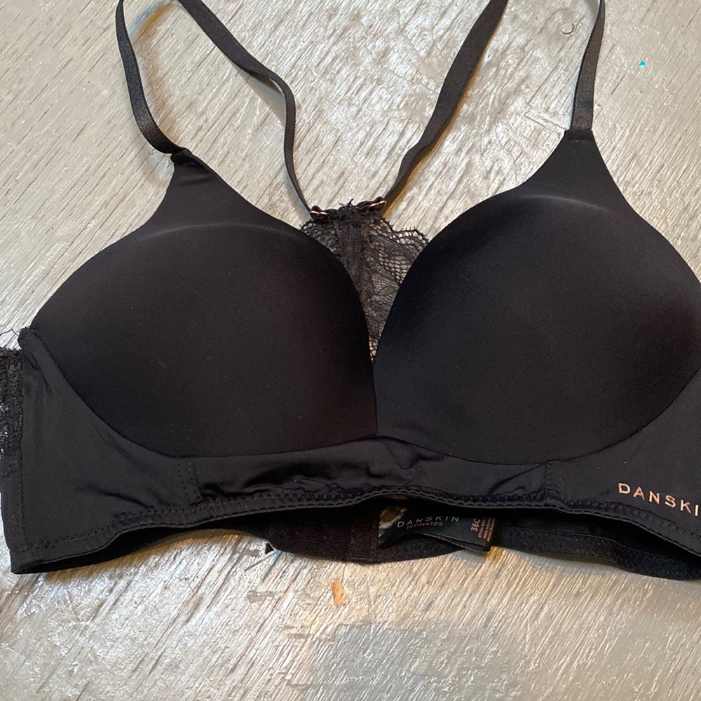 Danskin bra! Beautiful lace in back!